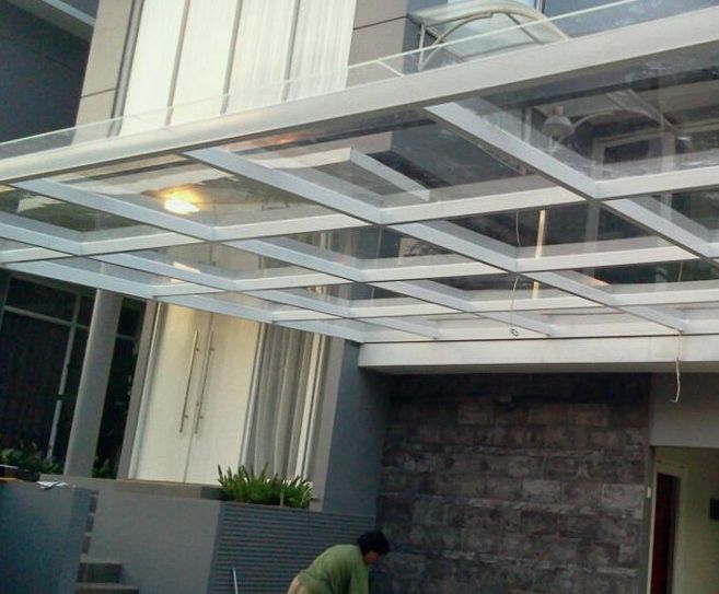 Canopy kaca Canopy kaca - Inova canopy
